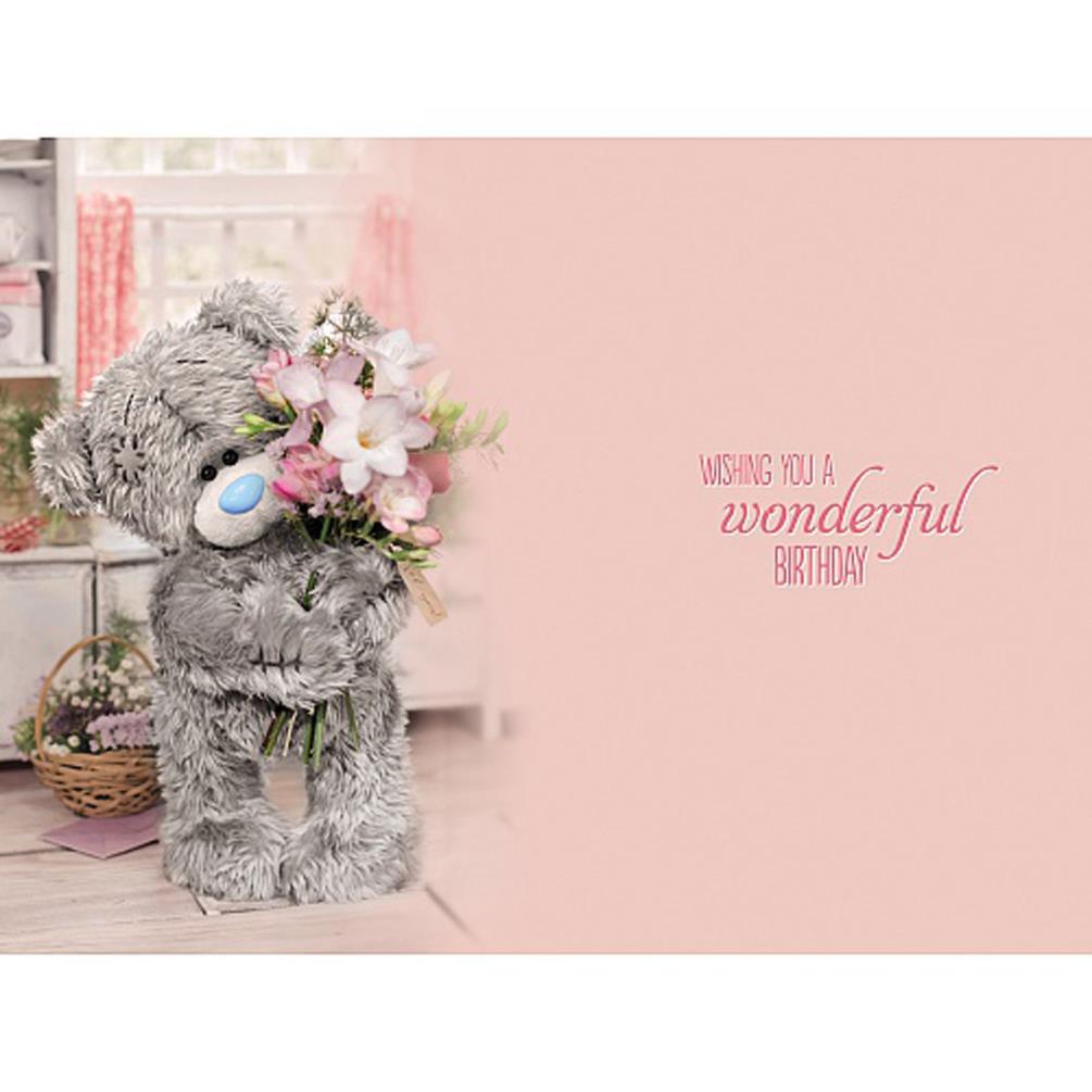 3D Holographic Friend Birthday Me to You Bear Card Extra Image 1